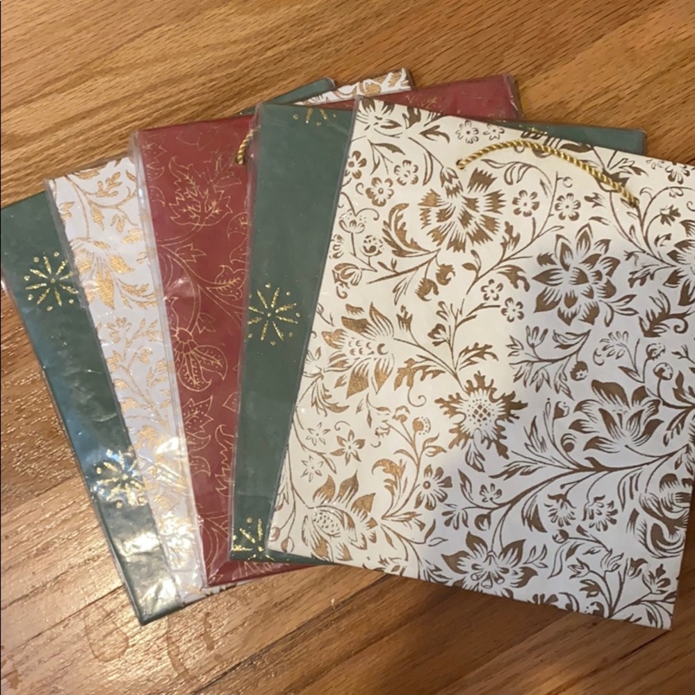 Handprinted Giftbags (Set of 5)